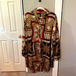 Nautical Themed Dress/ Blouse